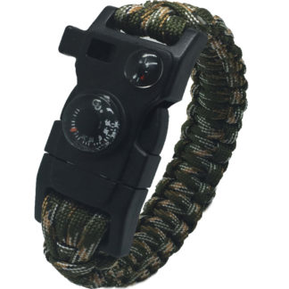 Outdoorový náramek Paracord FervorFOX 15 v 1 multi