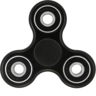 Plastový Fidget Spinner v černé barvě