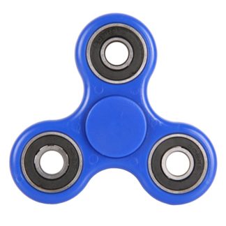 Plastový Fidget Spinner v modré barvě