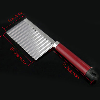 Vlnitý krájecí nůž na brambory a další zeleninu
